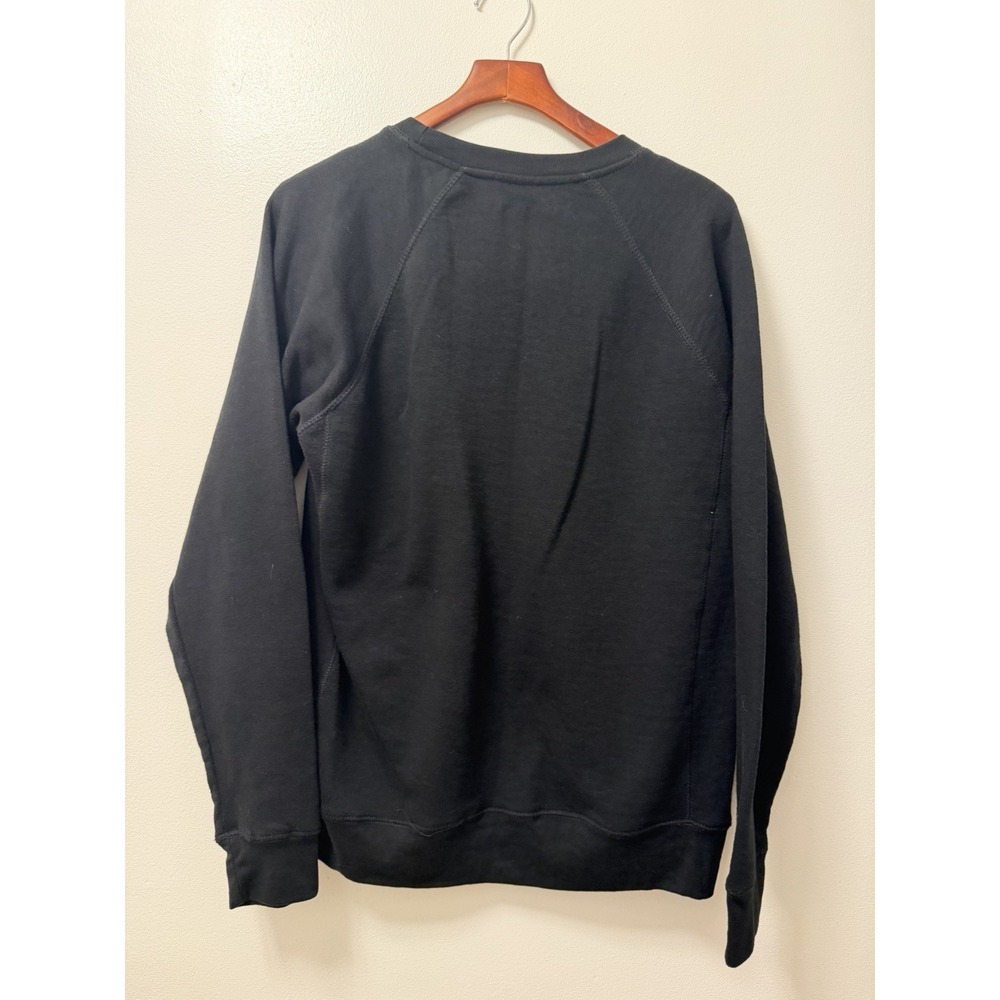 Men's Hobie Surfboard Black Crewneck Sweatshirt Adult Large Embroidered Logo - Picture 8 of 8